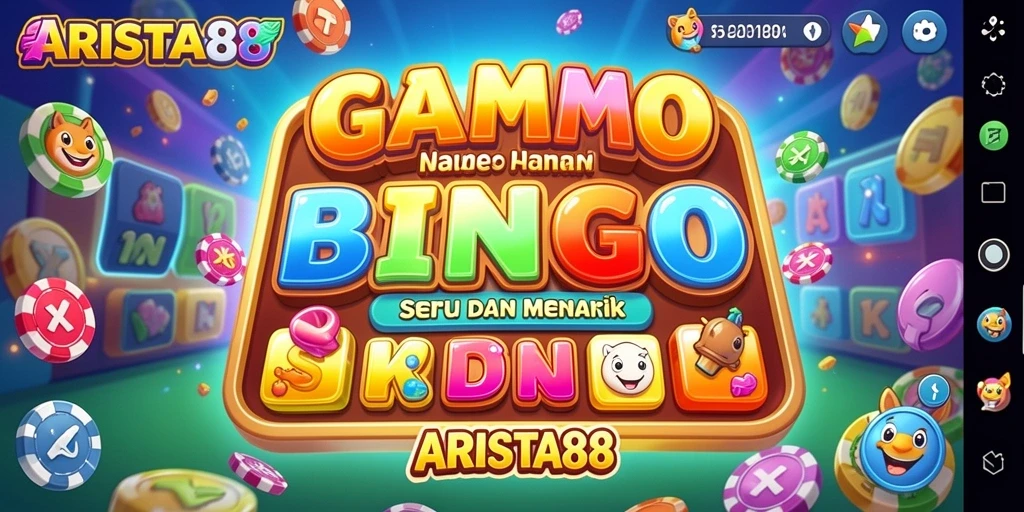 Tampilan gameplay seru dalam aplikasi ARISTA88 Bingo.