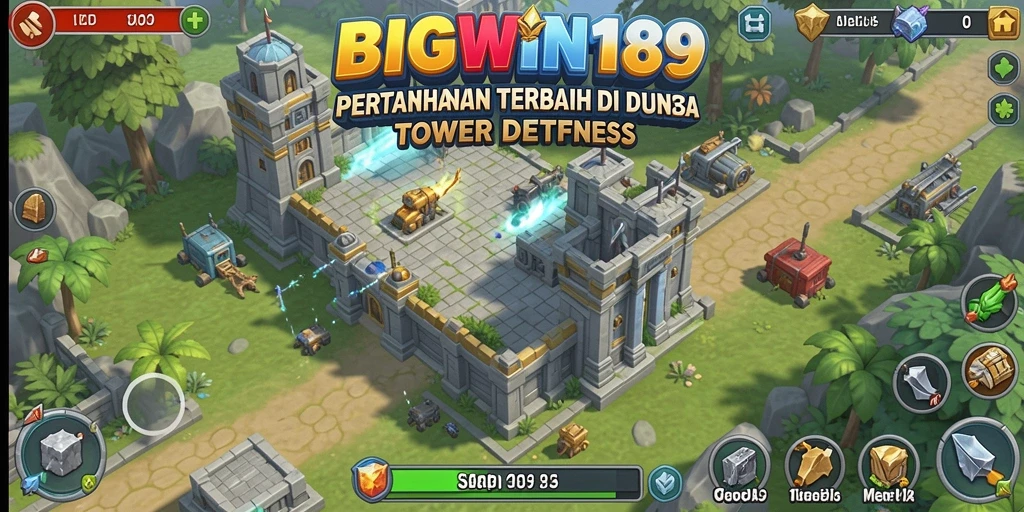 Gameplay seru Tower Defense di BIGWIN189 dengan grafik menawan.