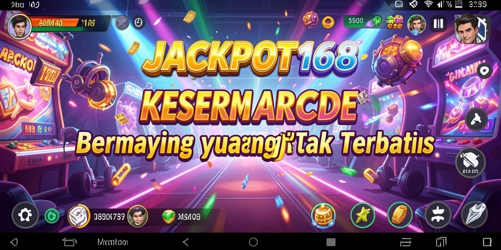 Tampilan menarik dari gameplay seru JACKPOT168.
