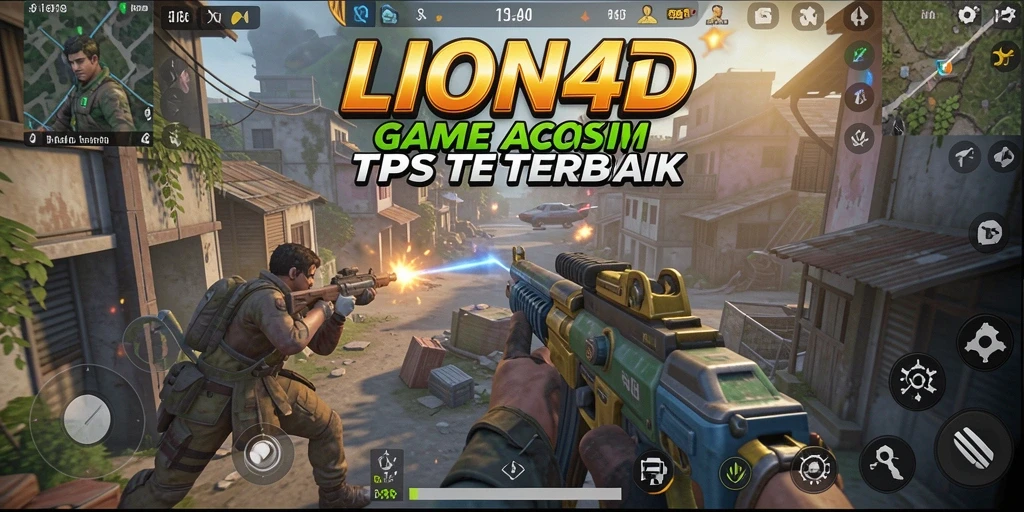Tampilan gameplay epik dari LION4D yang mendebarkan.
