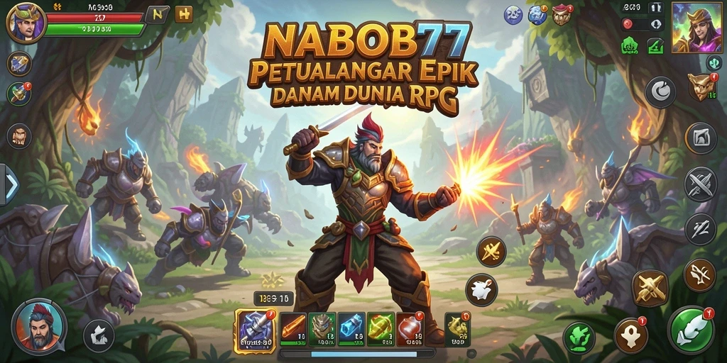 Menampilkan aksi seru dan grafik menakjubkan dari NABOB77.