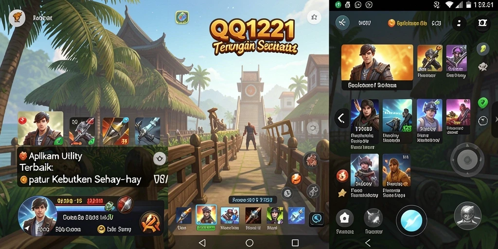 Screenshot utama QQ1221 menampilkan fitur manajemen tugas yang intuitif.