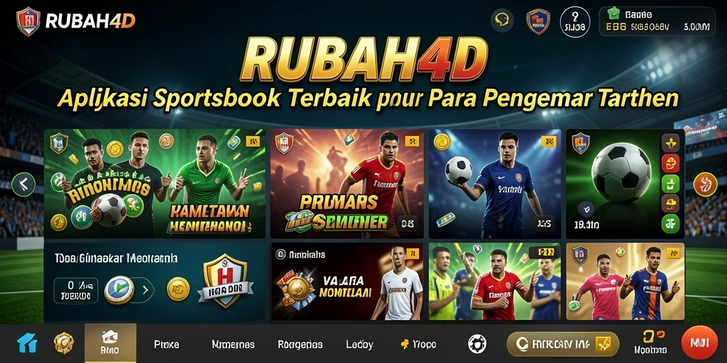 Tampilan antarmuka aplikasi RUBAH4D yang menarik dan intuitif.