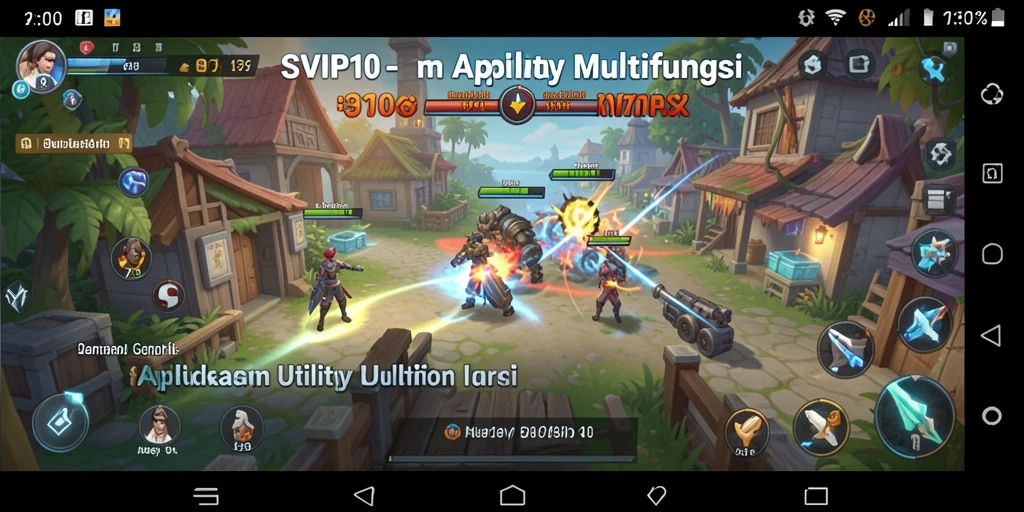 Screenshot tampilan antarmuka aplikasi SVIP10 yang memudahkan pengguna.