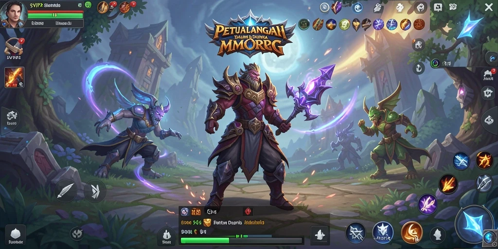 Tampilan gameplay SVIP2 yang menggugah selera dan penuh aksi.