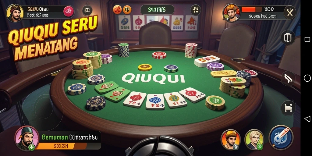 Tampilan gameplay QiuQiu yang seru di SVIP5.